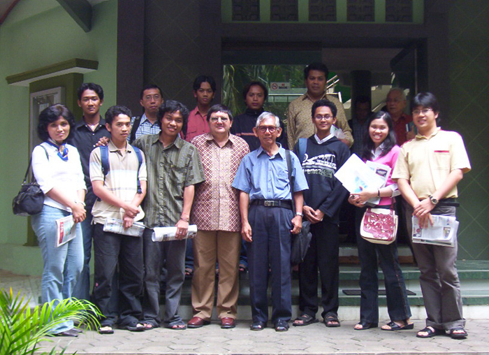 At Satya Wacana University, Electronic Department, Salatiga, Indonesia, 2006.jpg